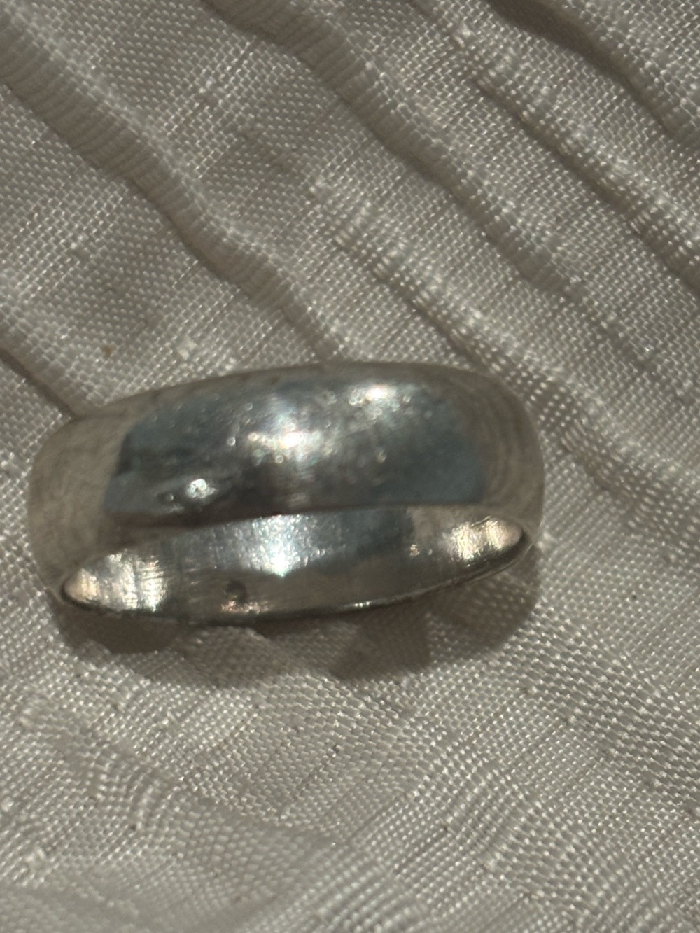 .925 Sterling thick BAND RING real solid Silver Fine Jewelry